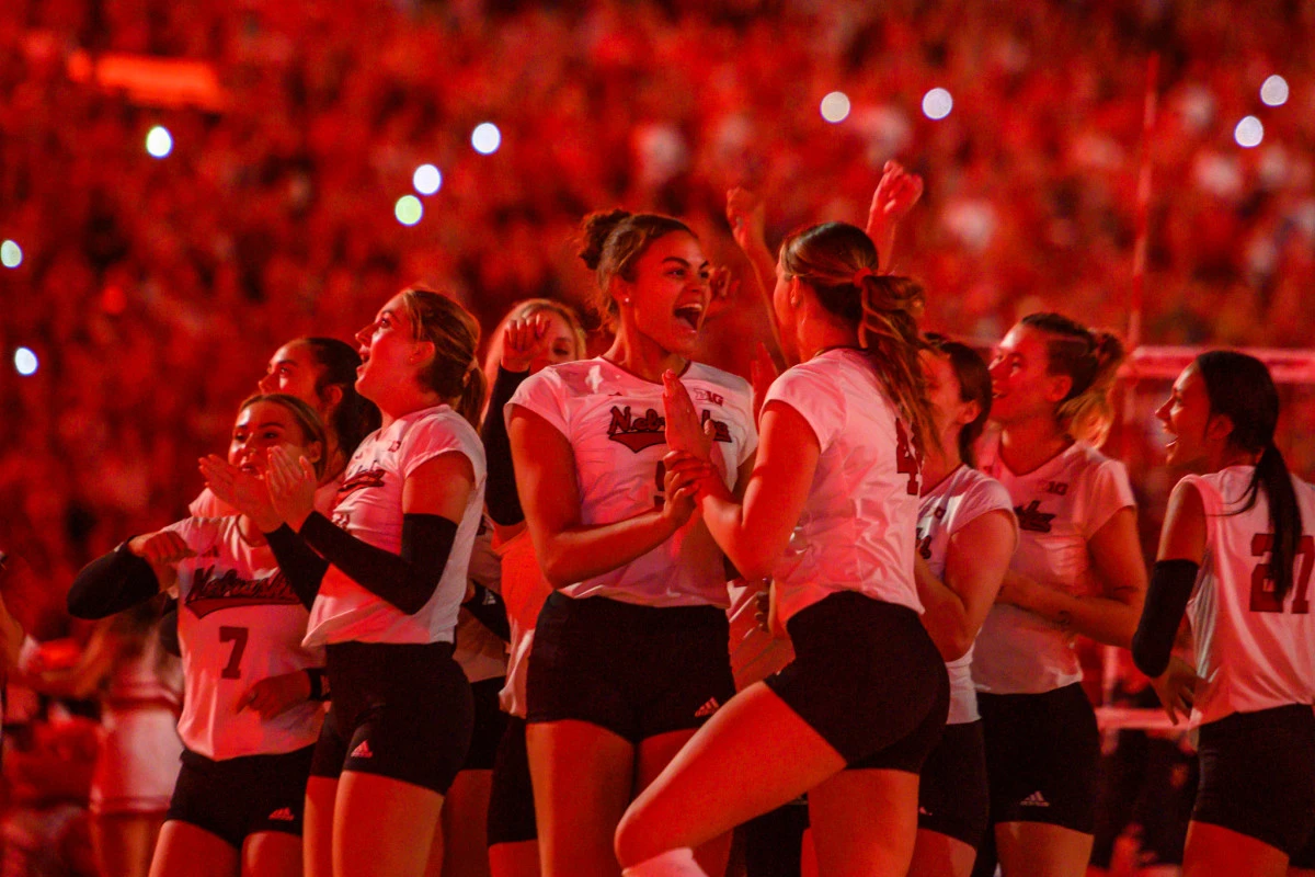 Nebraska Volleyball Day historic crowd and volleyball celebration