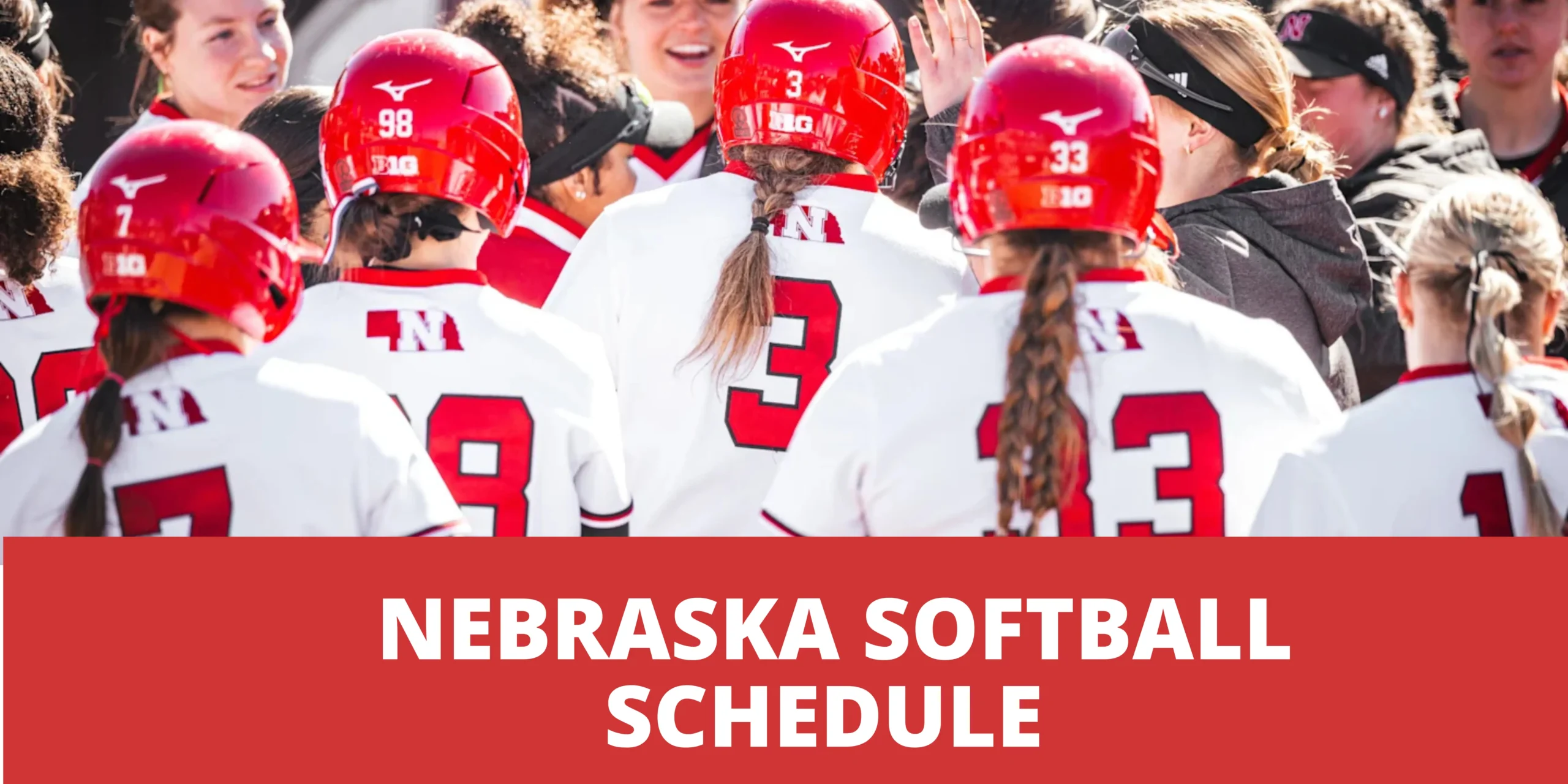 Nebraska softball schedule