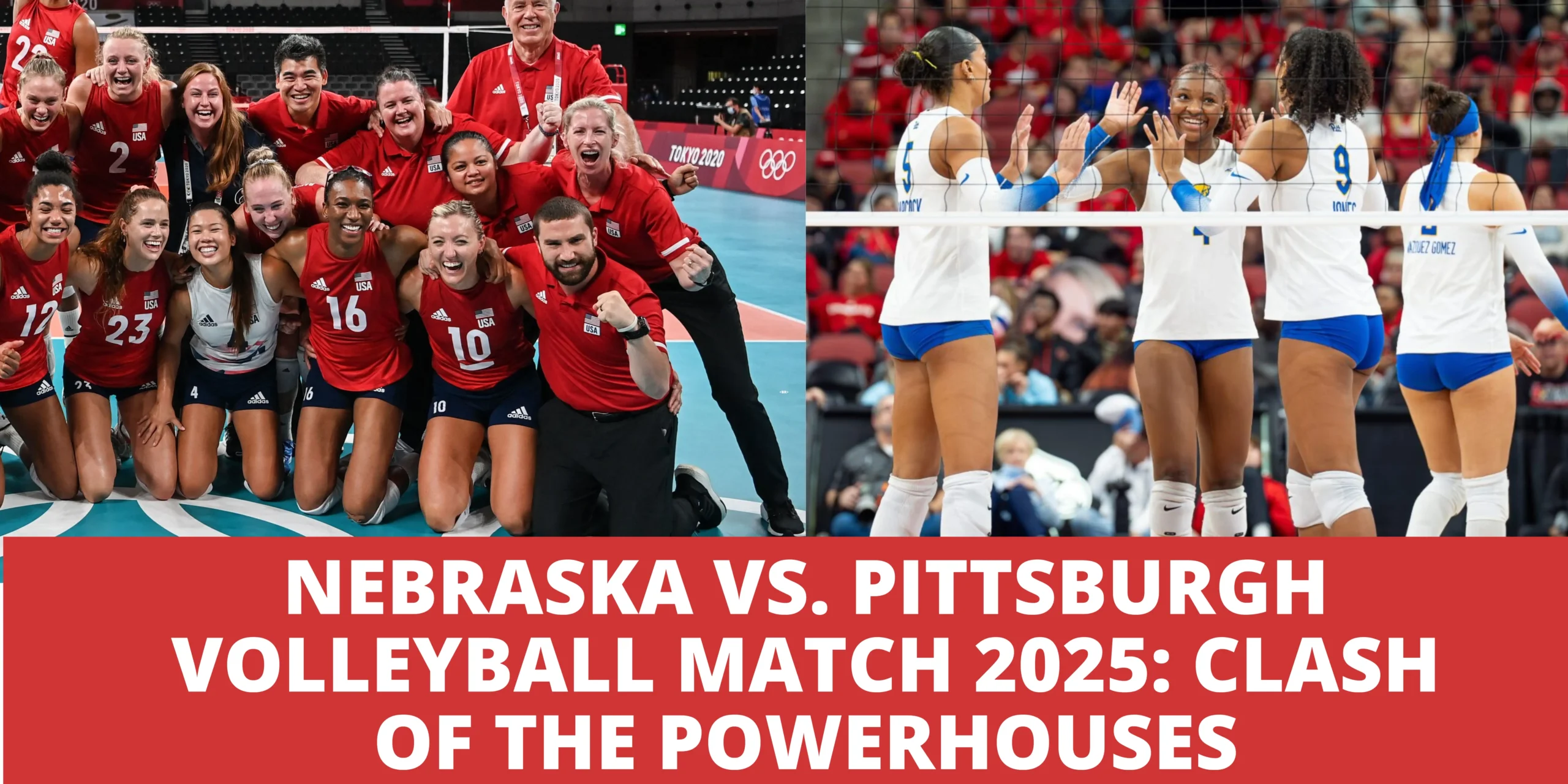 Nebraska vs. Pittsburgh Volleyball Match 2025
