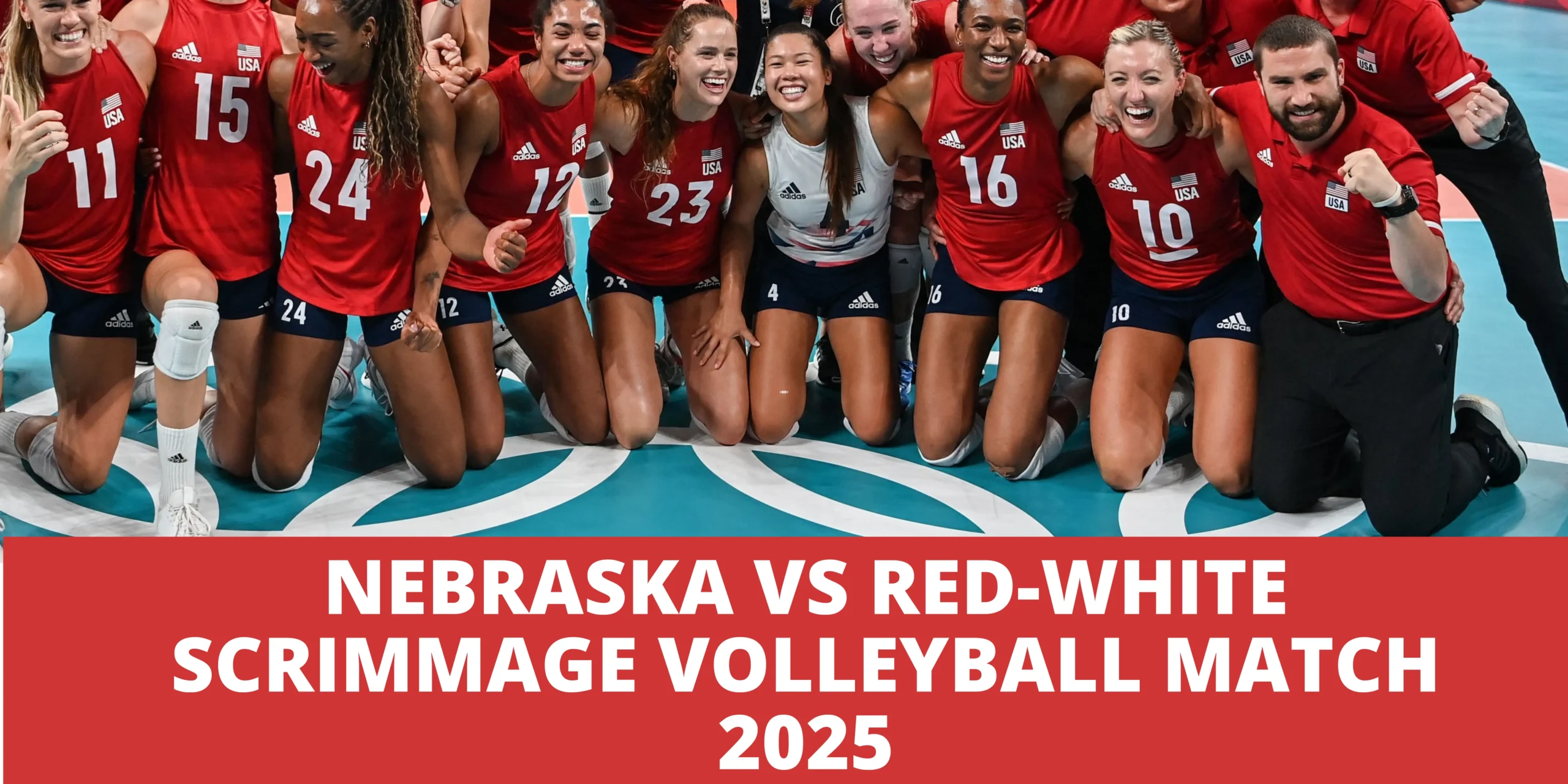 Nebraska vs Red-White Scrimmage Volleyball Match 2025