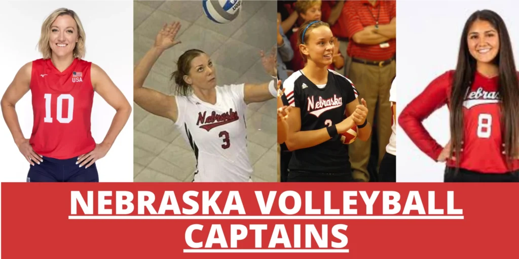 Nebraska volleyball Captains