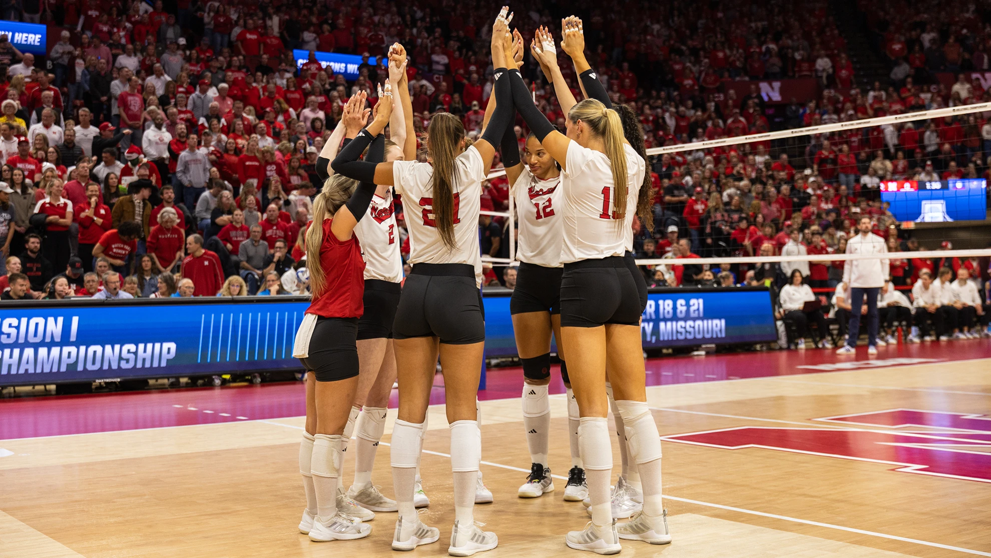 Nebraska volleyball game day image