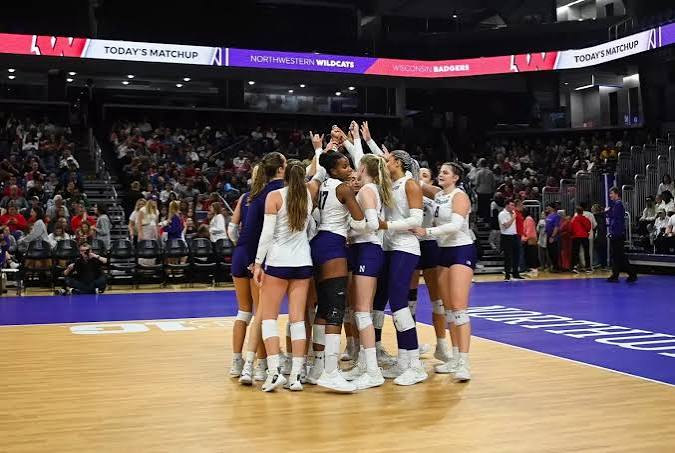 Northwestern volleyball team