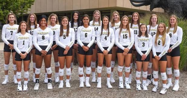Purdue volleyball team