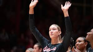 Nebraska volleyball match atmosphere